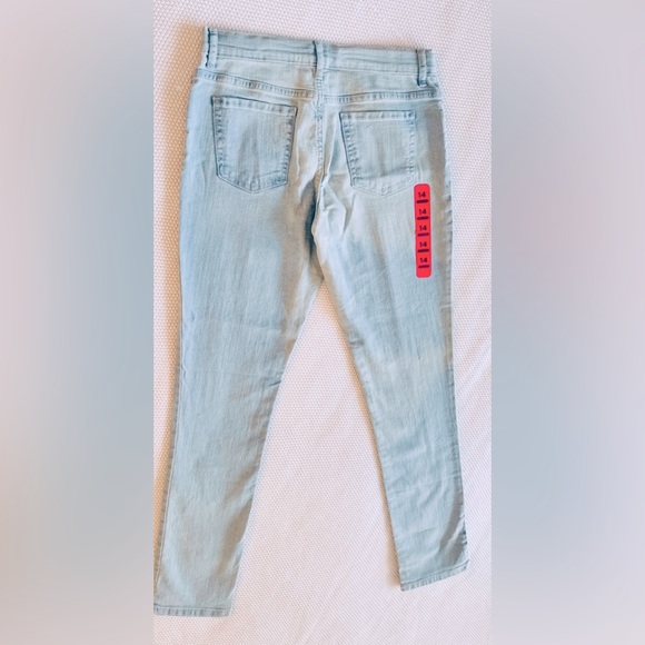 PLACE Girls Denim Super Skinny Stretch Light Blue Jeans - Picture 6 of 15